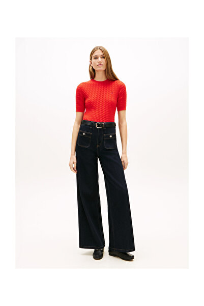 Tommy Hilfiger DNM RINSE 70's WIDE LEG HW