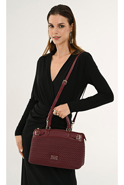 Pierre Cardin Limited Edition Claret Red Γυναικείο Σετ Αποσπώμενη τιράντα τεμ...