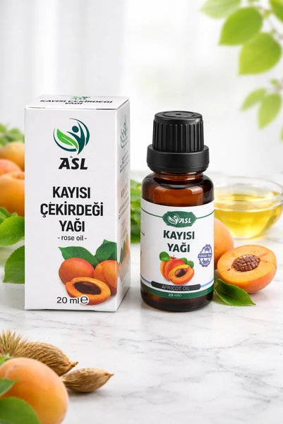 ASL 100% Natural Pure Apricot Kernel Oil 20 ml – Anti-Wrinkle, Skin Moisturiz...