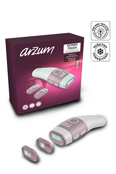 AR5176 SateenTouch IPL Laser Hair Removal, 999.999 Shots,Home Hair Removal,Cooled, 5 Steps, Auto Mode