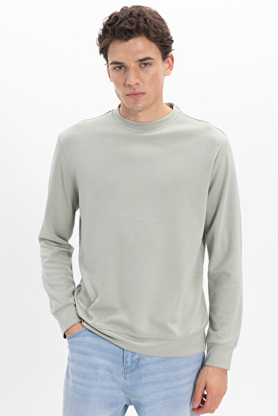 Tudors Ανδρικό φούτερ με μακριά μανίκια, κανονική γραμμή, εξαιρετικά απαλό, π...