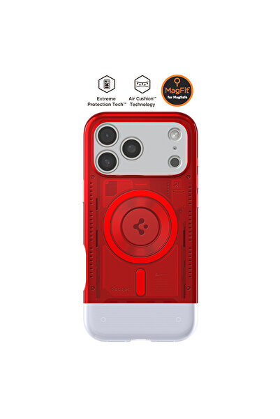 iPhone 17 Pro MagSafe Kılıf Classic C1 MagFit Ruby iMac Tasarım Kapak - ACS09962