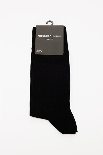 ALTINYILDIZ CLASSICS Ανδρικές μαύρες κάλτσες Modal