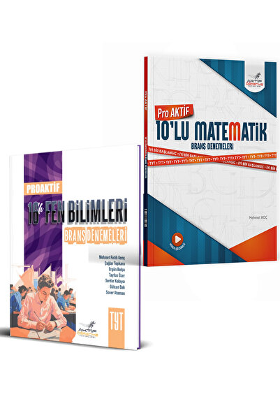 Aktif Öğrenme Yayınları Aktif Öğrenme Yayınları TYT 10 lu Matematik ve Fen Bi...