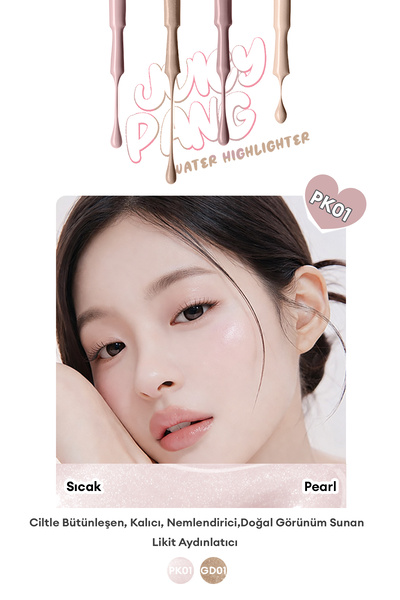 Missha Ciltle Bütünleşen Kalıcı Likit Aydınlatıcı Juicy-Pang Water Highlighter (PK01)