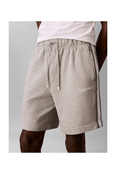 Calvin Klein Ανδρικά σορτς μεσαίου μεγέθους σε γκρι μελανζέ
