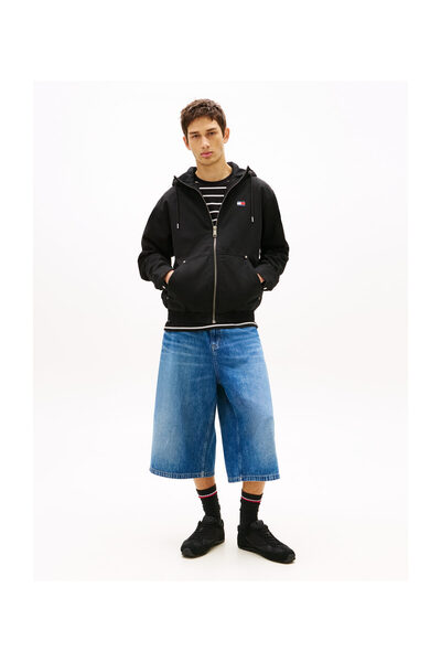 Tommy Hilfiger TJM Μπουφάν με κουκούλα σε σχέδιο ψαροκόκαλο