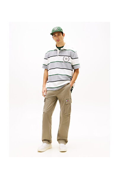 Tommy Jeans DM0DM22403 M1L32 33 TJM OTIS ΒΑΜΒΑΚΙΝΟ ΚΑΜΒΑΣ ΚΑΡΓΚΟ