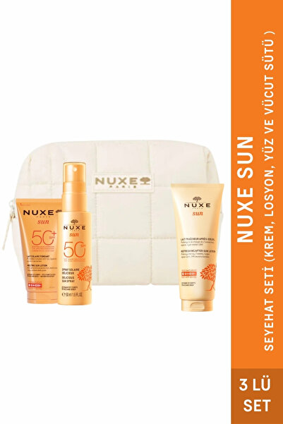 Nuxe Sun Seyahat Seti (Güne Kremi, Losyon ve Vücut Sütü )