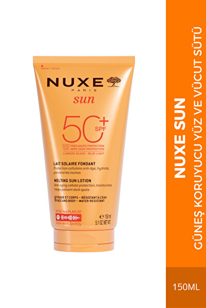 Nuxe Sun Spf50 Güneş Koruyucu Yüz Ve Vücut Sütü 150 ml 3264680028878