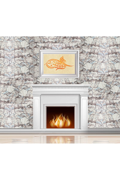Renkli Duvarlar Kendinden Yapışkanlı Kreatif 70x38 cm Duvar Kağıdı Paneli Nw113