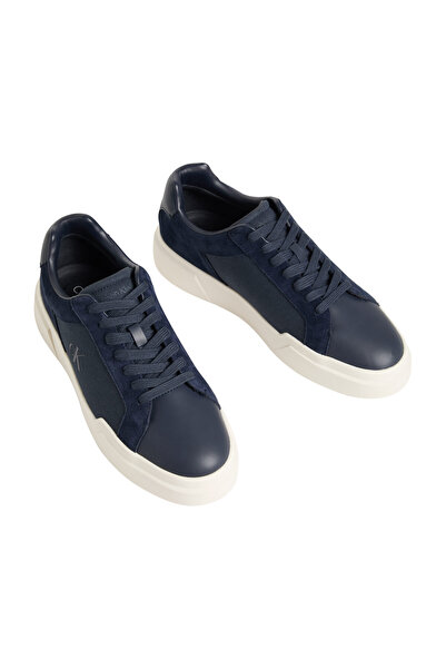 Calvin Klein Ανδρικά Αθλητικά Παπούτσια με Ογκώδη Σόλα Καπ-Σολ, Δετά, CV MIX