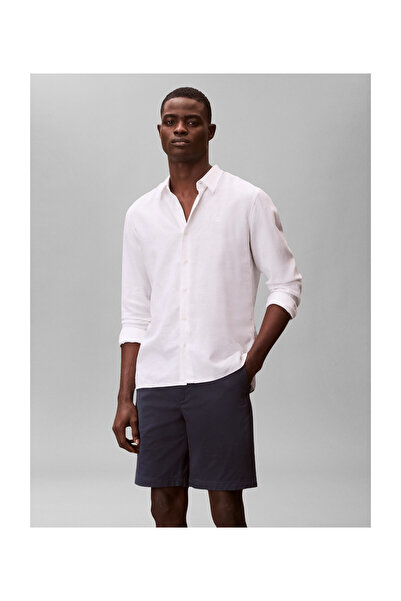 Calvin Klein Pánské šortky s logem značky, vhodné pro každodenní nošení, tmav...