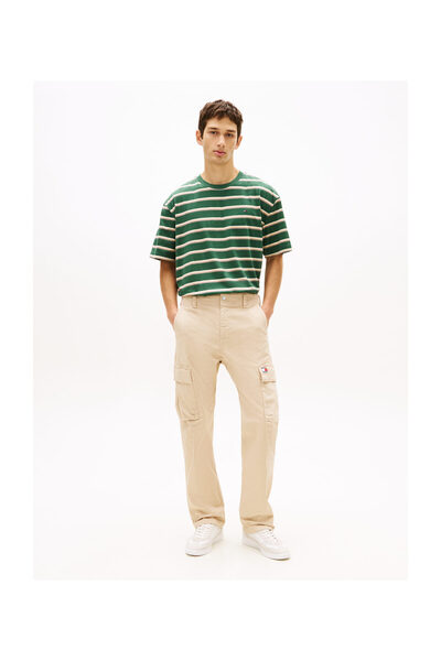 Tommy Jeans DM0DM22403 AES32 30 TJM OTIS ΒΑΜΒΑΚΙΝΟ ΚΑΜΒΑΣ ΚΑΡΓΚΟ