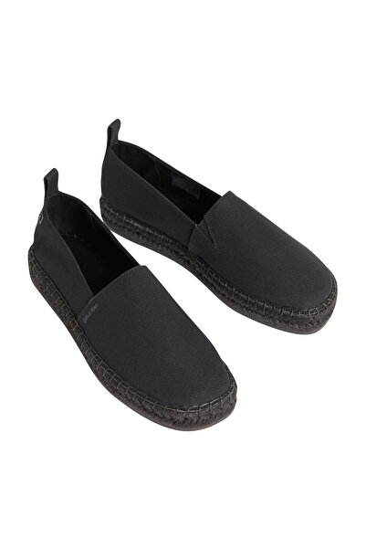 Calvin Klein Γυναικεία μαύρη εσπαντρίλα με λογότυπο μάρκας, κατάλληλη για καθ...