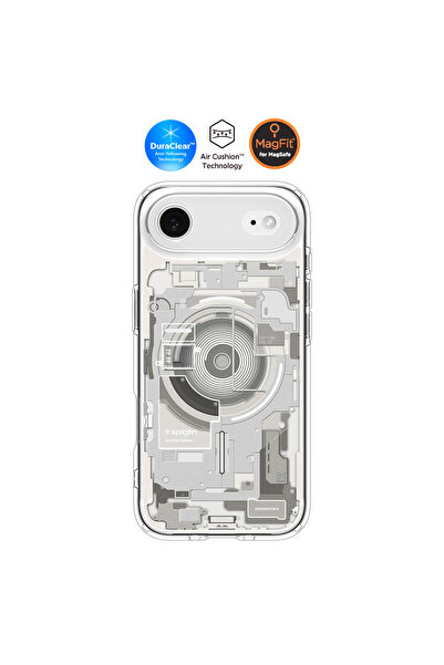 Spigen iPhone Air Uyumlu MagSafe Kılıf Ultra Hybrid Mag Fit Zero One Natural ...