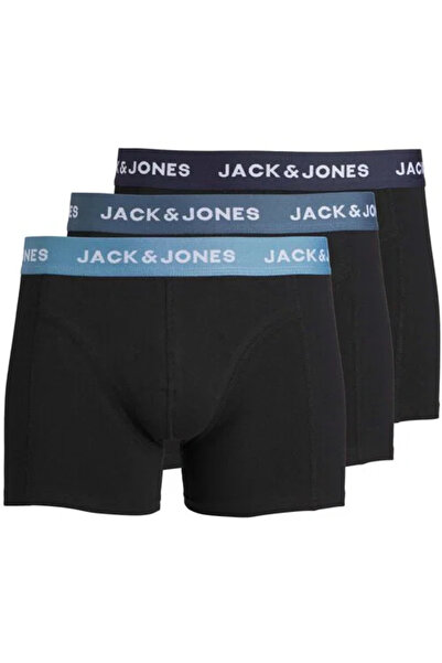 Jack & Jones JACSOLID Alex Trunks 3 عبوات من الملاكمين الرجاليين