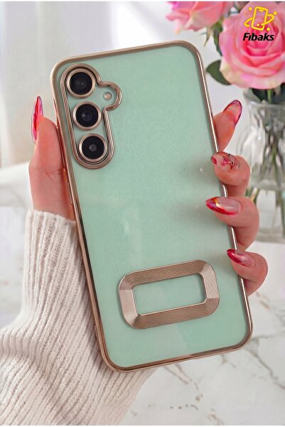 Fibaks Galaxy S24 Plus / S25 Plus Kılıf Kamera Lens Korumalı Logo Gösteren Ar...
