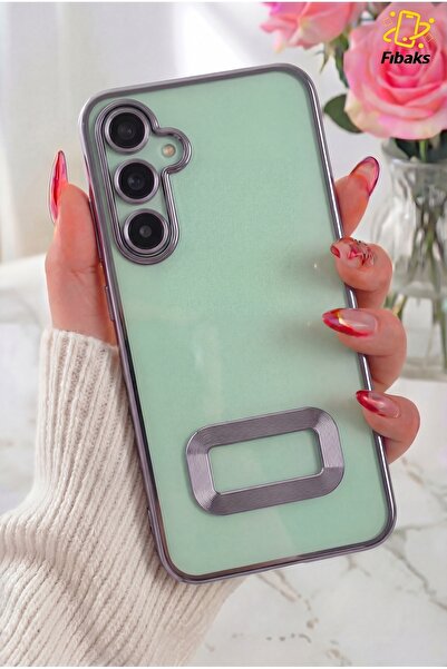 Fibaks Galaxy S24 Plus / S25 Plus Kılıf Kamera Lens Korumalı Logo Gösteren Ar...