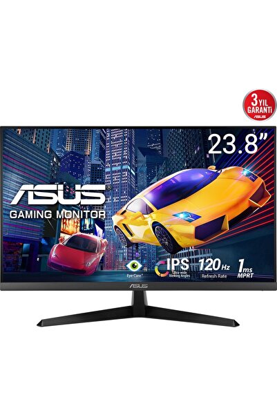 ASUS VY249HGR 23.8 " Οθόνη Gaming IPS Full HD, VGA/HDMI, 120Hz, 1ms (Μαύρο)