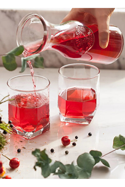 LAV Tuana Cam Viski Bardağı 3'lü 320 ml (Meşrubat/Kokteyl Bardağı )