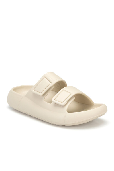 DARK SEER DS Monapi.Mercan Bej Ορθοπεδικό EVA Unisex Velcro Παντόφλες Σανδάλια