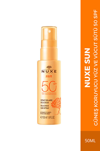 Nuxe Sun Güneş Koruyucu Yüz Ve Vücut Sütü Spf 50