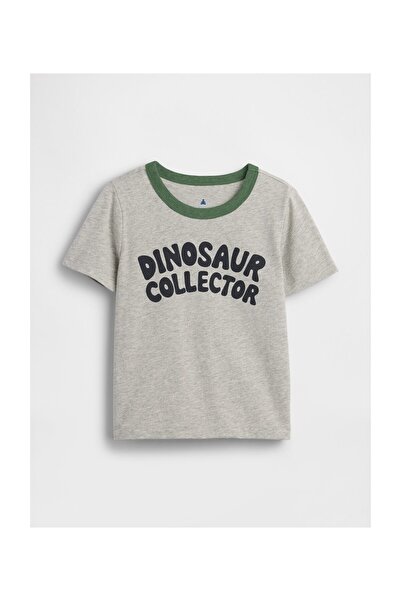 GAP Μπλουζάκι Αγόρι Νήπιο 3 ετών Μέγεθος Συλλέκτης Δεινοσαύρων Χρώμα 100% Βαμ...