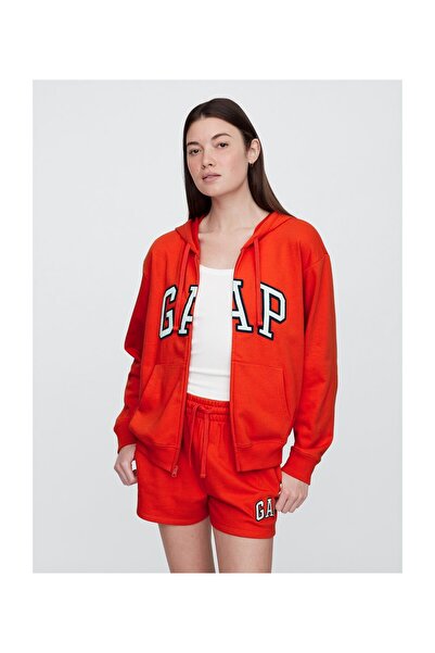 GAP Φούτερ ΓΥΝΑΙΚΕΙΟ Μέγεθος XL Κόκκινο χρώμα POSTER 77% ΒΑΜΒΑΚΙ, 23% ΠΟΛΥΕΣΤΕΡ