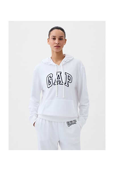 GAP Φούτερ Γυναικείο Μέγεθος S Οπτικό Λευκό V6color77% Βαμβάκι 23% Πολυεστέρας