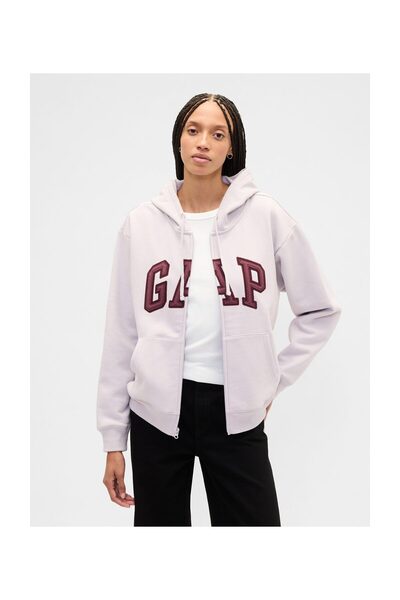 GAP Φούτερ Γυναικείο Μέγεθος S FOG χρώμα έχει αποκρυφθεί