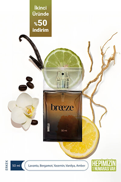 Bargello BREEZE ERKEK PARFÜM EDP 50 ml