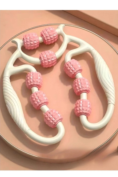 Genel Markalar Kas Gevşetici Masaj Aleti 9 Tekerlekli Ayarlanabilir Lenf Dren...