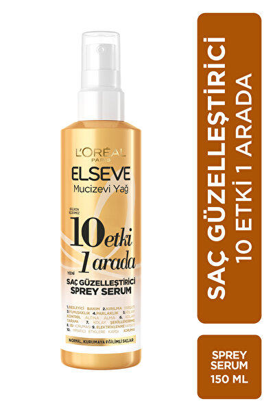 ELSEVE Mucizevi Yağ 10 Etki 1 Arada Saç Güzelleştirici Sprey Serum 150ml