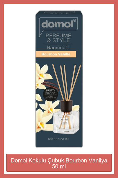 DOMOL Kokulu Çubuk Bourbon Vanilya 50 ml