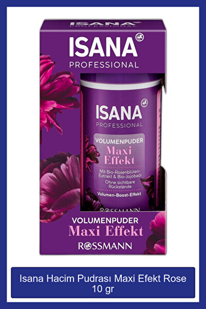 Isana Professional Hacim Pudrası Maxi Efekt Rose 10 gr