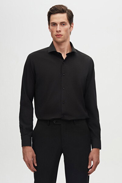 D'S Damat Μακρυμάνικο πουκάμισο Easy-Iron με μακρυμάνικο πουκάμισο με λεπτή ε...