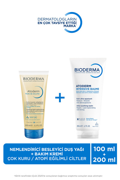 Bioderma Atoderm Çok Kuru, Atopi Eğilimli Cilt Nemlendirici Besleyici Bakım S...