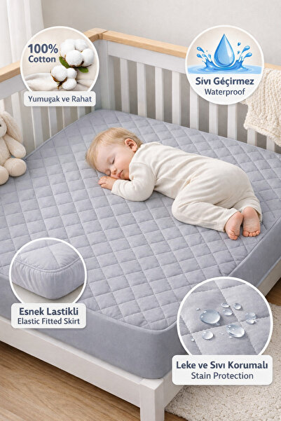 Formeya Βρεφικά στρώματα-παιδικά στρώματα με καπιτονέ από 100% βαμβάκι, στρώμ...