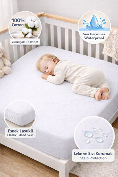 Formeya Saltele pentru copii rezistente la lichide, țesătură din bumbac 100%,...