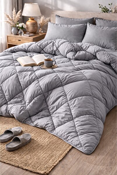 Formeya Anthracite Gray Soft Winter Quilt Double 195*215