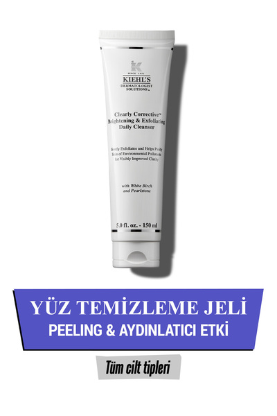 Kiehl's Clearly Corrective Cildi Aydınlatan Leke Karşıtı Günlük Temizleyici 1...