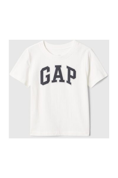 GAP Chlapecké tričko s logem Gap, bílé