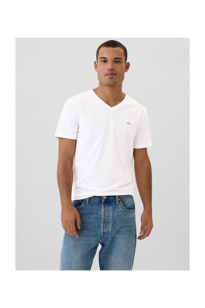 GAP Ανδρικό μπλουζάκι V-Frch Everyday Soft
