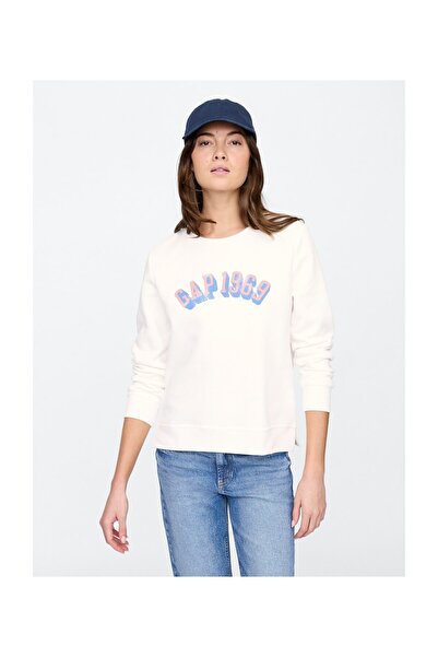 GAP Φούτερ Γυναικείο Μέγεθος S Νέο Εκρού V2color0