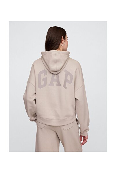 GAP Φούτερ ΓΥΝΑΙΚΕΙΟ Μέγεθος S, χρώμα FROSTY MORNING, 77% ΒΑΜΒΑΚΙ, 23% ΠΟΛΥΕΣΤΕΡ