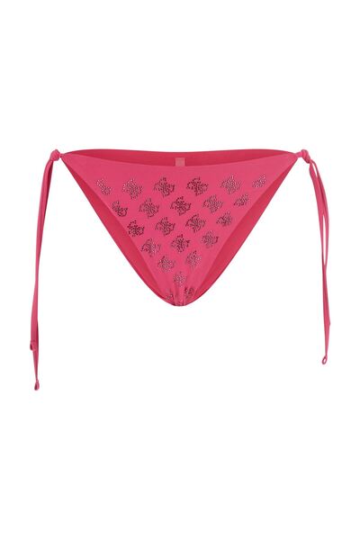 Guess 4g Rhinestone Women's String Bikini Bottom