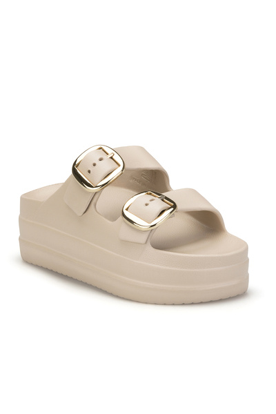 DARK SEER Γυναικεία ορθοπεδικά πέδιλα με αγκράφα DS Monapi.Yakut Mink EVA