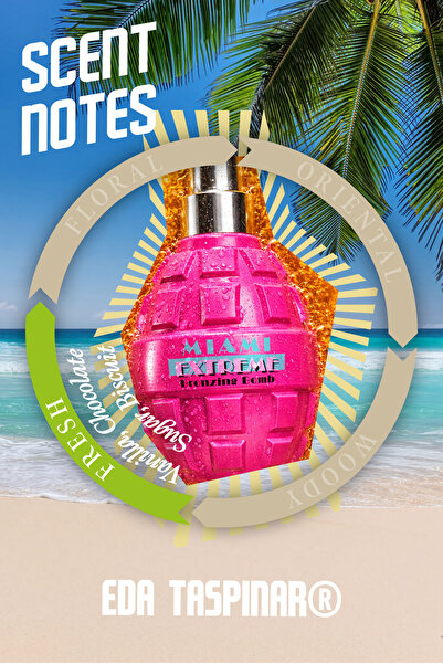 Eda Taşpınar Miami Extreme Bronzing Bomb Bronzlaştırıcı Güneş Yağ – Bronzluk & Çekici Işıltı 200 ml