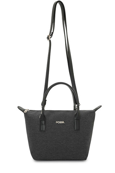 Fossil Γυναικεία τσάντα ώμου και χιαστί από καμβά μαύρο 05FO26Y5115